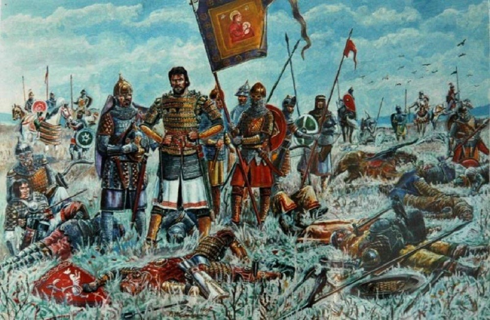 Куликовская битва под командованием. Куликовская битва 1380 г. Бегство Мамая Куликовская битва.